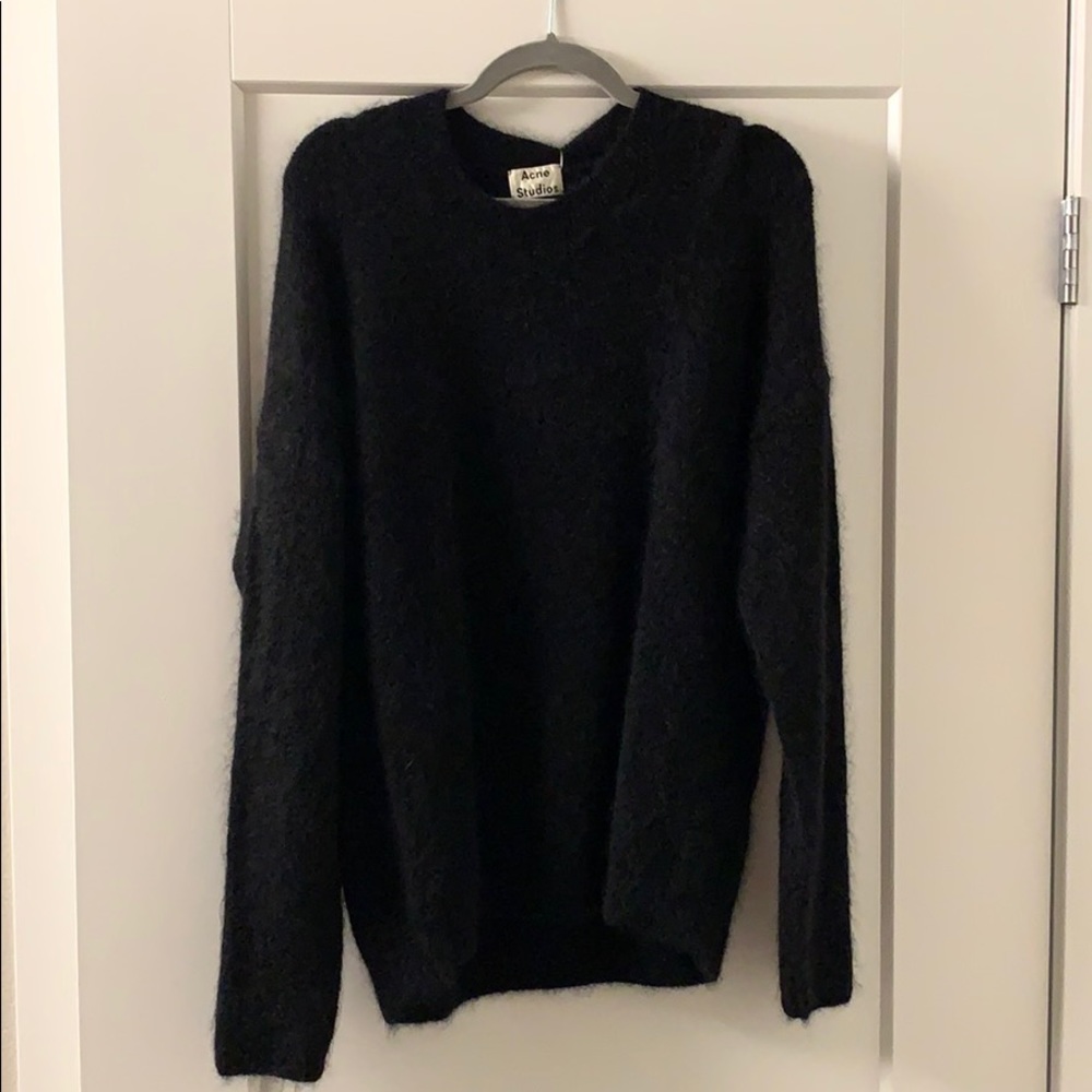 Acne Studios Black Nosti Knit Sweater